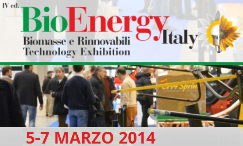 BioEnergy Italy 2014 – Professional Renewable Energy Exhibition