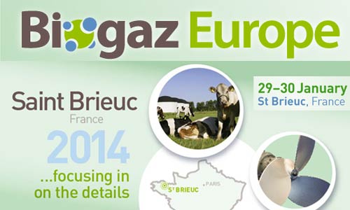 Biogaz Europe 2014 – Pour tous les projets de méthanisation agricole