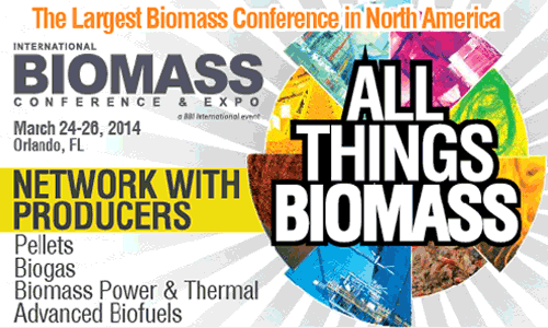 2014 International Biomass Conference and Expo – The Largest in North America